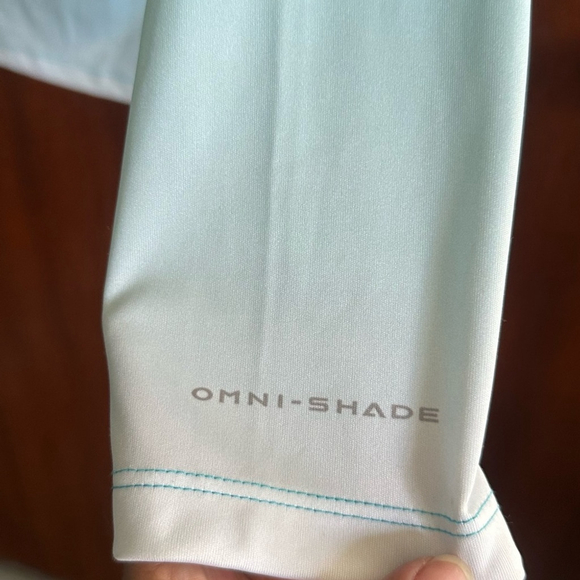 Columbia Light Blue Omni-Shade Shirt - Picture 3 of 5